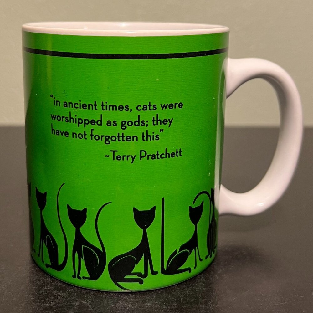 In Ancient Times Cats Were Worshipped As Gods… Coffee Cup Mug Cat Lover Mom